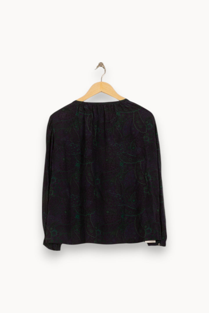Blouse Bleue - Taille XS/34 de la marque Comptoir des Cotonniers | PARAD52971 - Vendu par Paradigme - Image 4