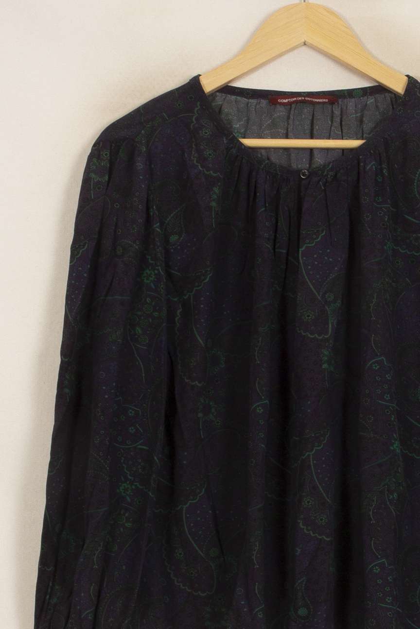Blouse Bleue - Taille XS/34 de la marque Comptoir des Cotonniers | PARAD52971 - Vendu par Paradigme - Image 3