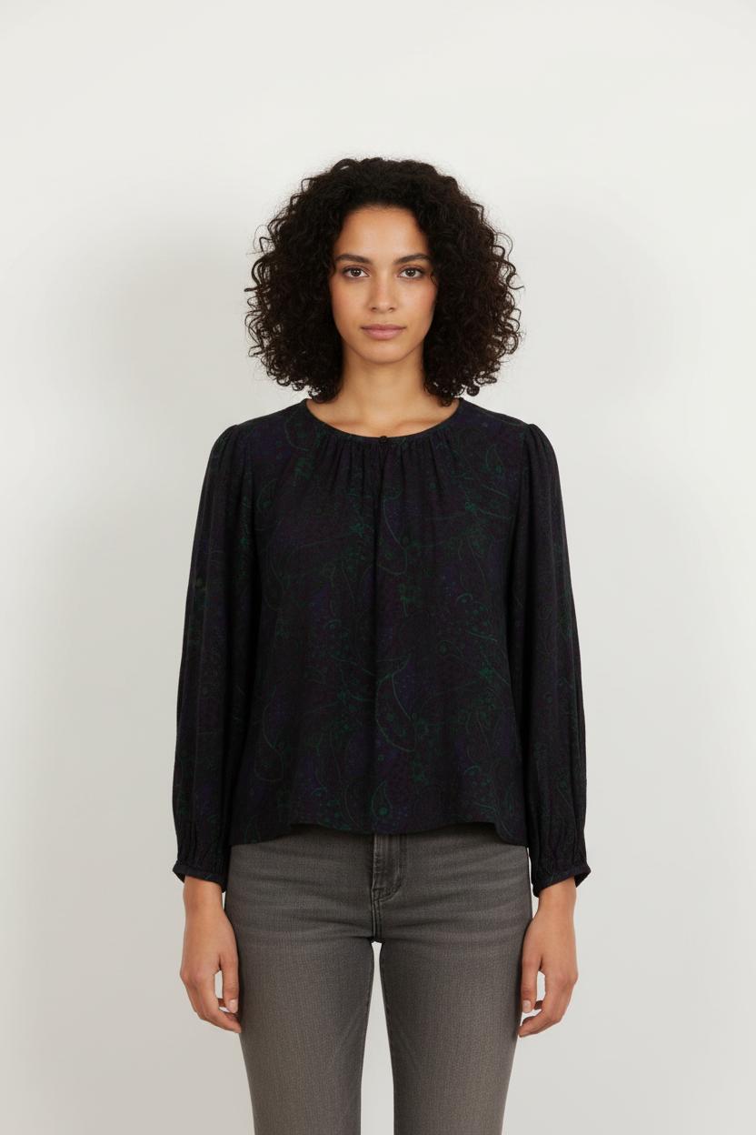 Blouse Bleue - Taille XS/34