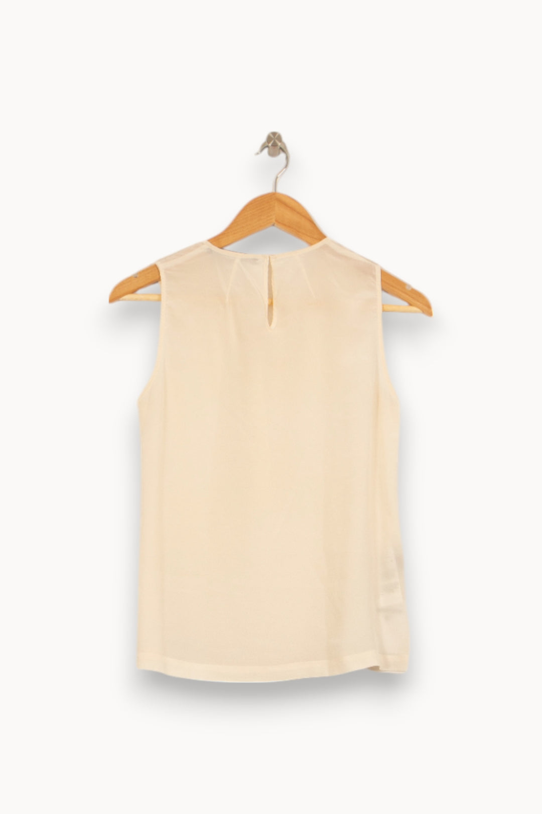 Blouse Sans Manches Blanche - Taille XS/34 de la marque Comptoir des Cotonniers | PARAD52974 - Vendu par Paradigme - Image 4