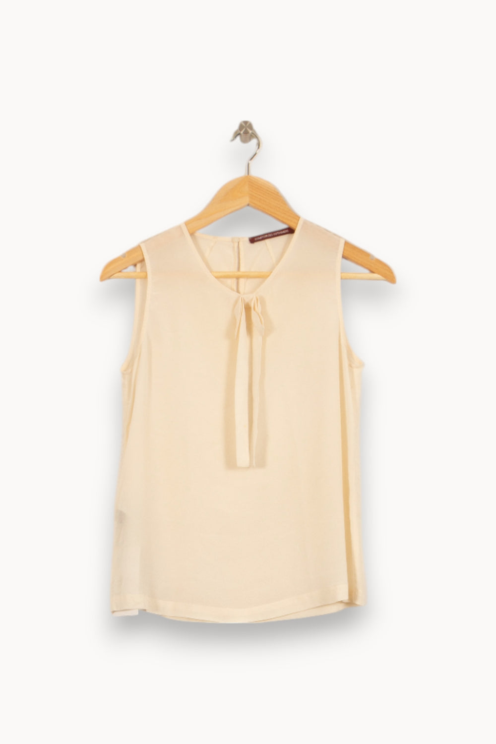Blouse Sans Manches Blanche - Taille XS/34 de la marque Comptoir des Cotonniers | PARAD52974 - Vendu par Paradigme - Image 2