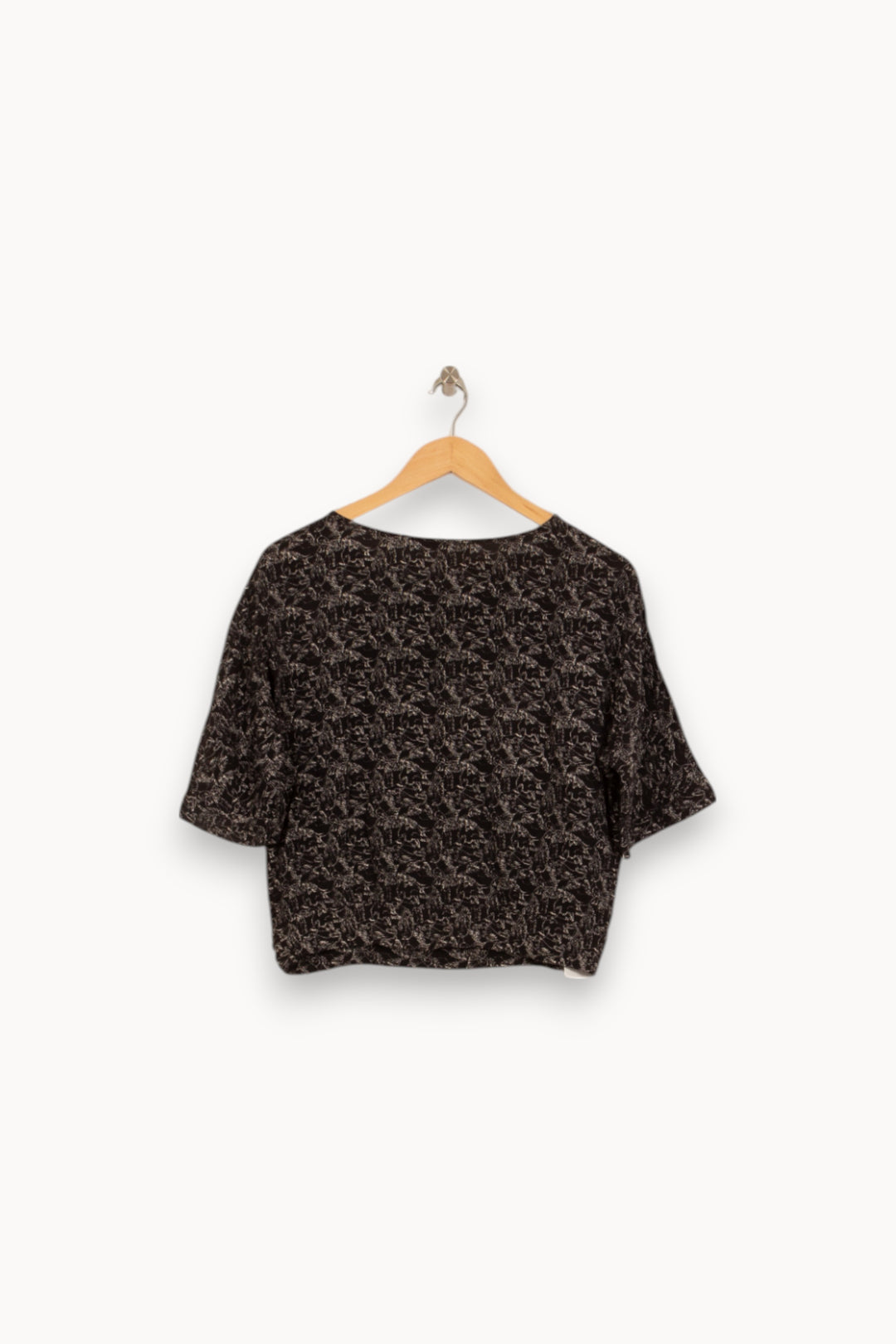 Tee-shirt Noir et Blanc - Taille XS/34 de la marque Comptoir des Cotonniers | PARAD52975 - Vendu par Paradigme - Image 4