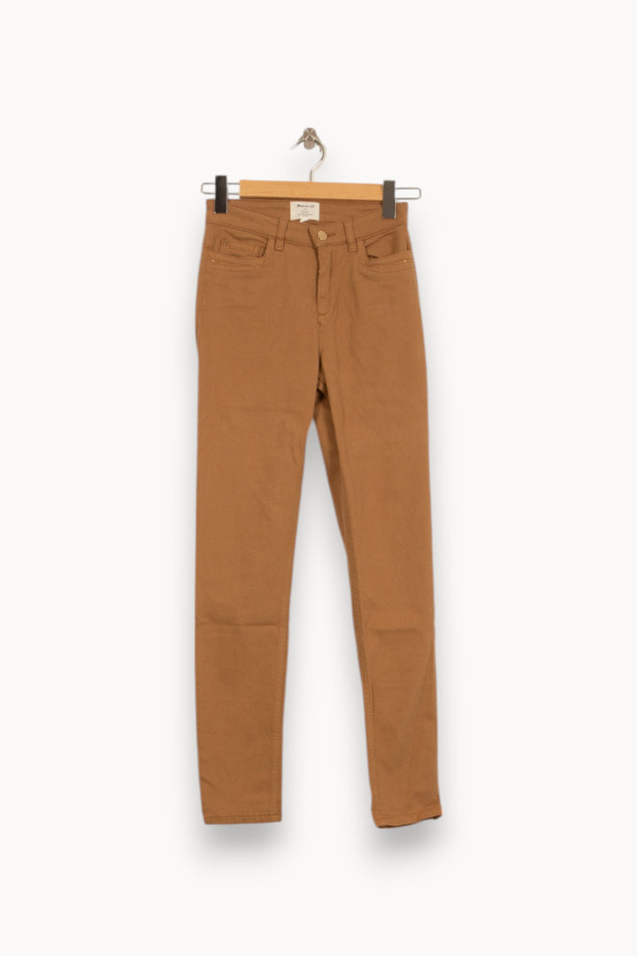 Jean Beige - Taille S/36 de la marque Maison 123 | PARAD52977 - Vendu par Paradigme - Image 2