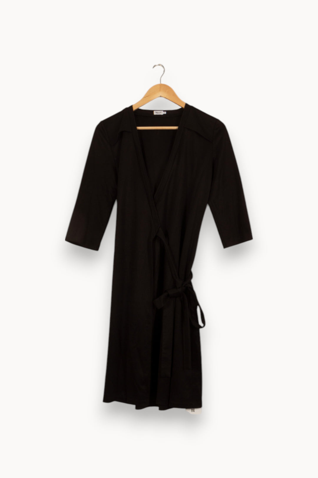 Robe Portefeuille Noire - Taille XS/34 de la marque Filippa K | PARAD52993 - Vendu par Paradigme - Image 2