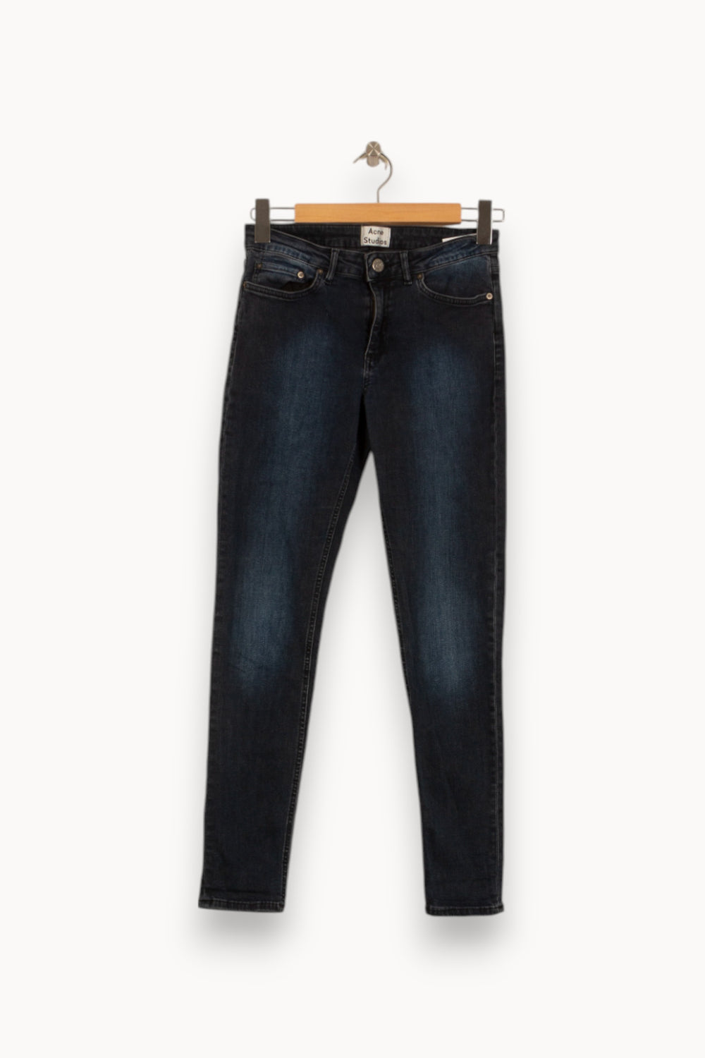 Jean Slim Bleu - Taille S/36 de la marque Acne Studios | PARAD52997 - Vendu par Paradigme - Image 2