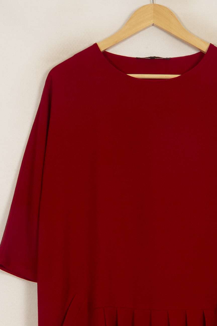 Robe Rouge - Taille S/36 de la marque La Fée Maraboutée | PARAD53002 - Vendu par Paradigme - Image 3