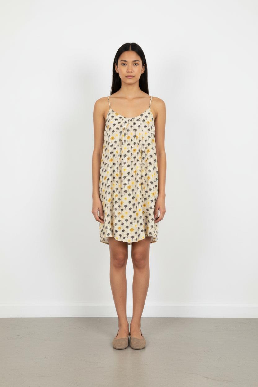 Robe Écrue et Noire - Taille L/40
