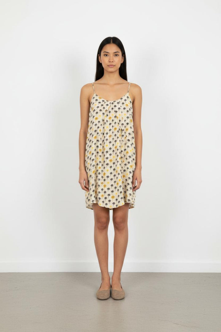 Robe Écrue et Noire - Taille L/40