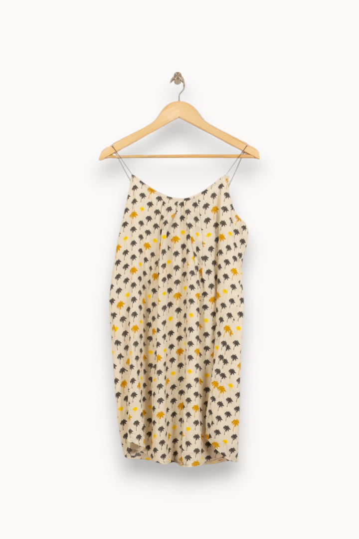 Robe Écrue et Noire - Taille L/40 de la marque La Fée Maraboutée | PARAD53007 - Vendu par Paradigme - Image 2