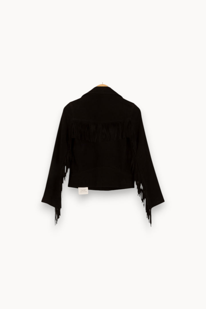 Perfecto Noir - Taille XS/34 de la marque The Kooples | PARAD53010 - Vendu par Paradigme - Image 4