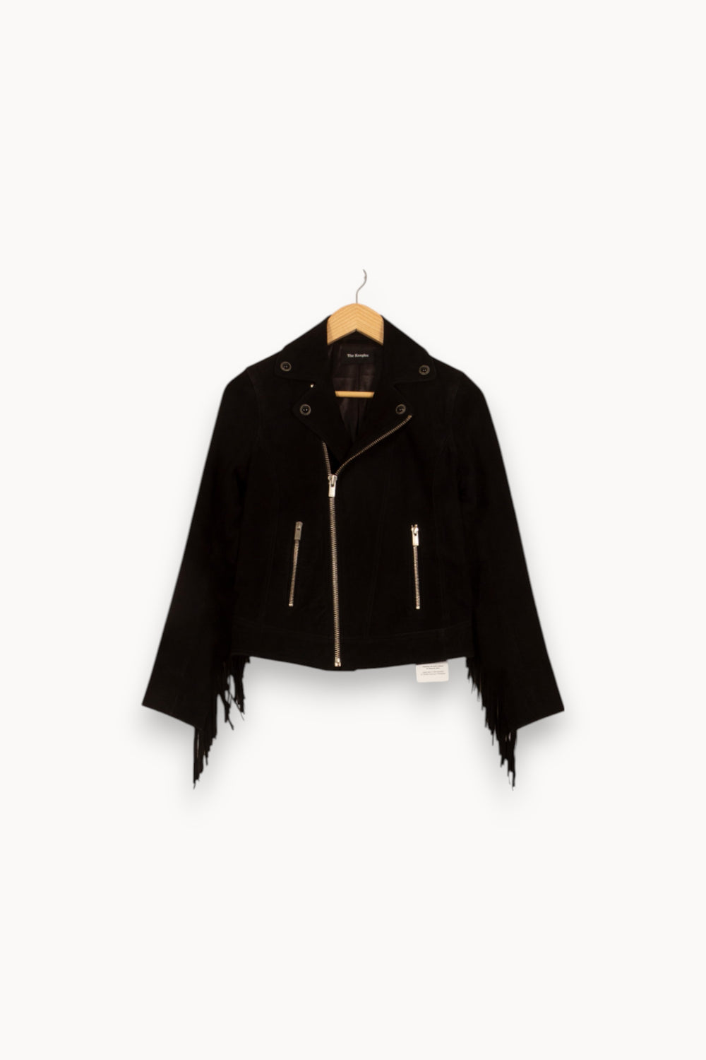 Perfecto Noir - Taille XS/34 de la marque The Kooples | PARAD53010 - Vendu par Paradigme - Image 2