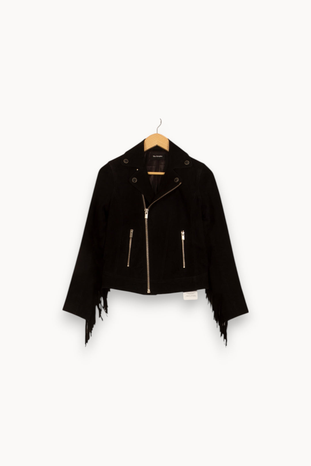 Perfecto Noir - Taille XS/34 de la marque The Kooples | PARAD53010 - Vendu par Paradigme - Image 2