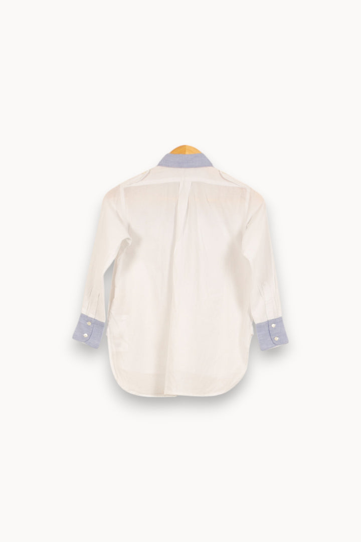 Chemise Blanche et Bleue - Taille XXS/32 de la marque Soeur | PARAD53013 - Vendu par Paradigme - Image 4