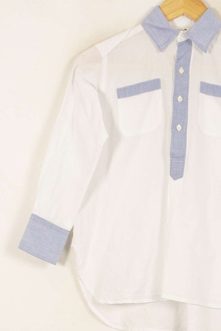 Chemise Blanche et Bleue - Taille XXS/32 de la marque Soeur | PARAD53013 - Vendu par Paradigme - Image 3