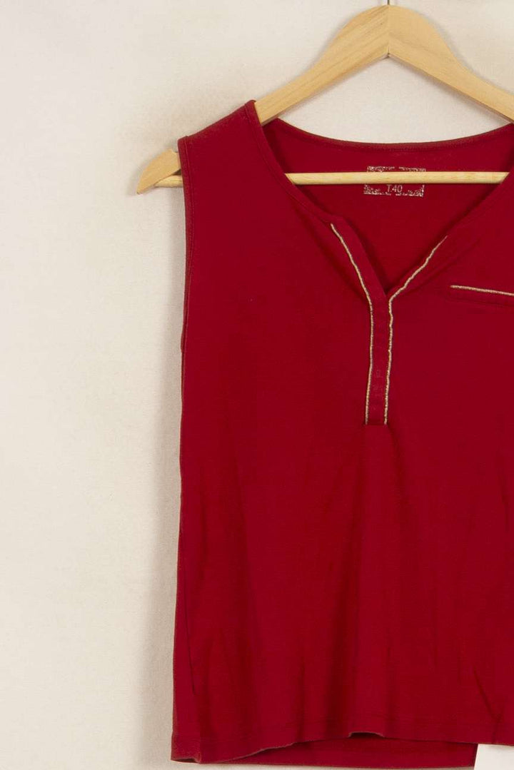 Débardeur Rouge - Taille L/40 de la marque Caroll | PARAD53014 - Vendu par Paradigme - Image 3
