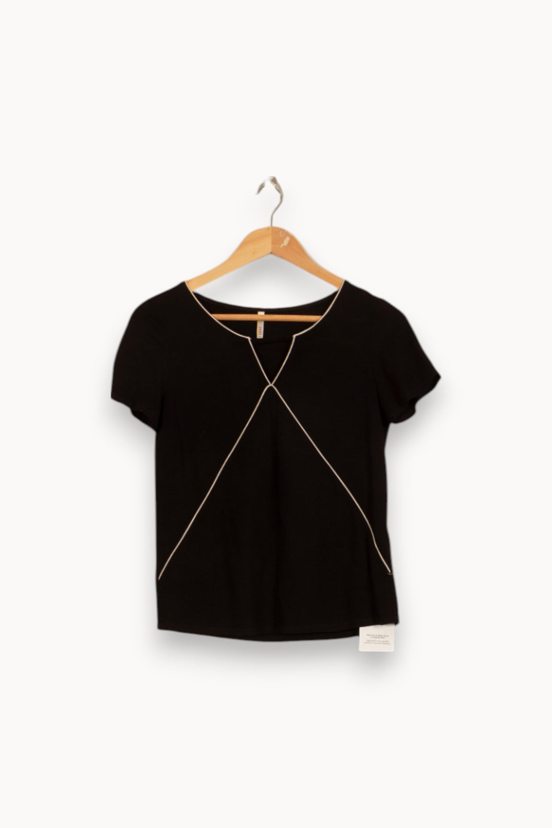 T-shirt Noir et Blanc - Taille XS/34 de la marque I.Code | PARAD53024 - Vendu par Paradigme - Image 2