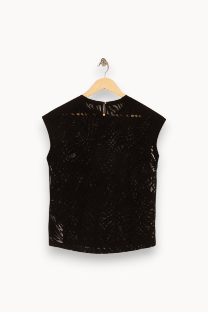 Débardeur Noir - Taille M/38 de la marque IKKS | PARAD53027 - Vendu par Paradigme - Image 4