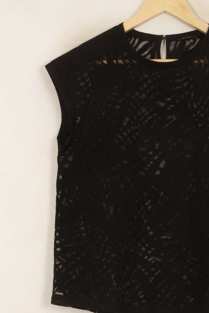 Débardeur Noir - Taille M/38 de la marque IKKS | PARAD53027 - Vendu par Paradigme - Image 3