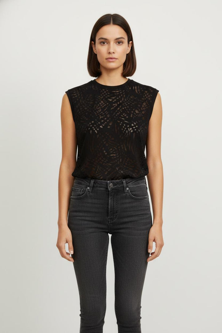 Débardeur Noir - Taille M/38