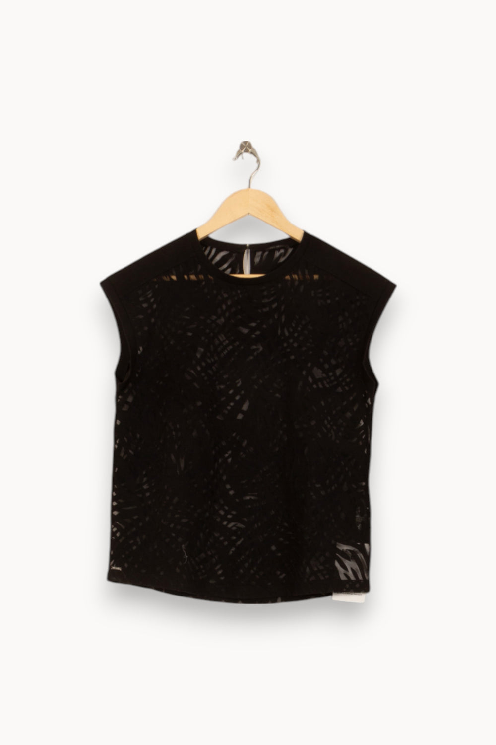 Débardeur Noir - Taille M/38 de la marque IKKS | PARAD53027 - Vendu par Paradigme - Image 2