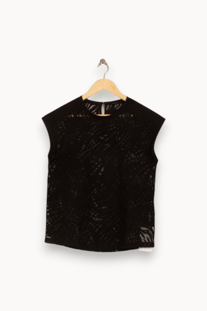 Débardeur Noir - Taille M/38 de la marque IKKS | PARAD53027 - Vendu par Paradigme - Image 2