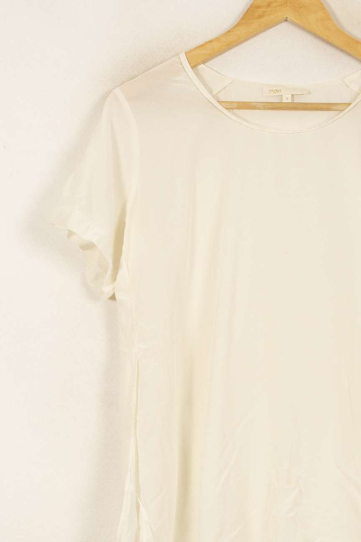 Tee-shirt Blanc - Taille L/40 de la marque Maje | PARAD53034 - Vendu par Paradigme - Image 7