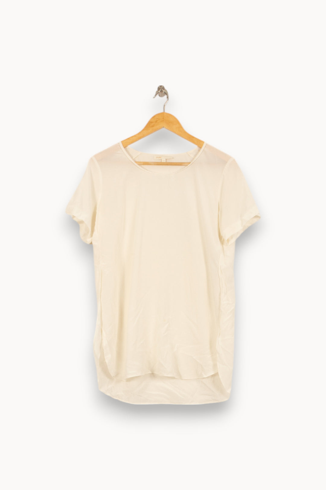 Tee-shirt Blanc - Taille L/40 de la marque Maje | PARAD53034 - Vendu par Paradigme - Image 2