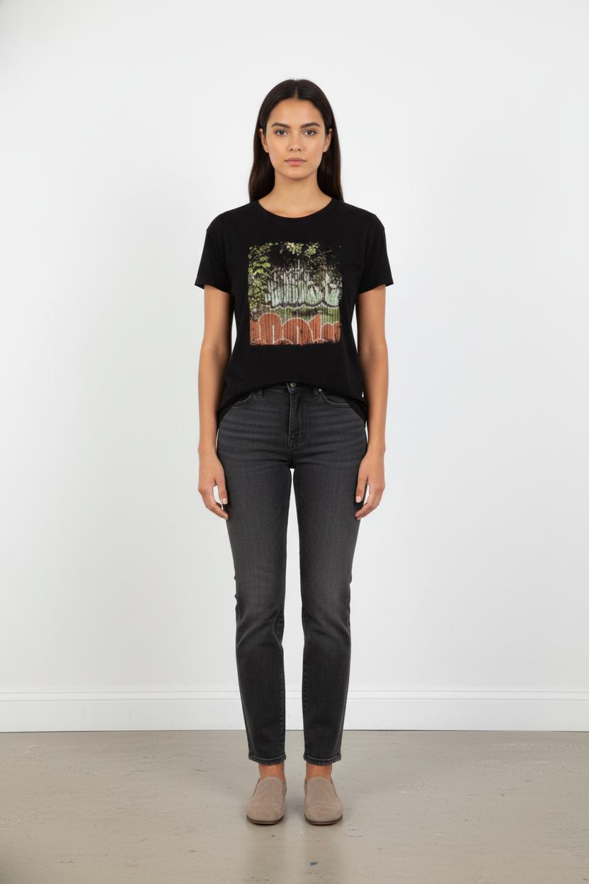 Tee-shirt Noir - Taille S/36