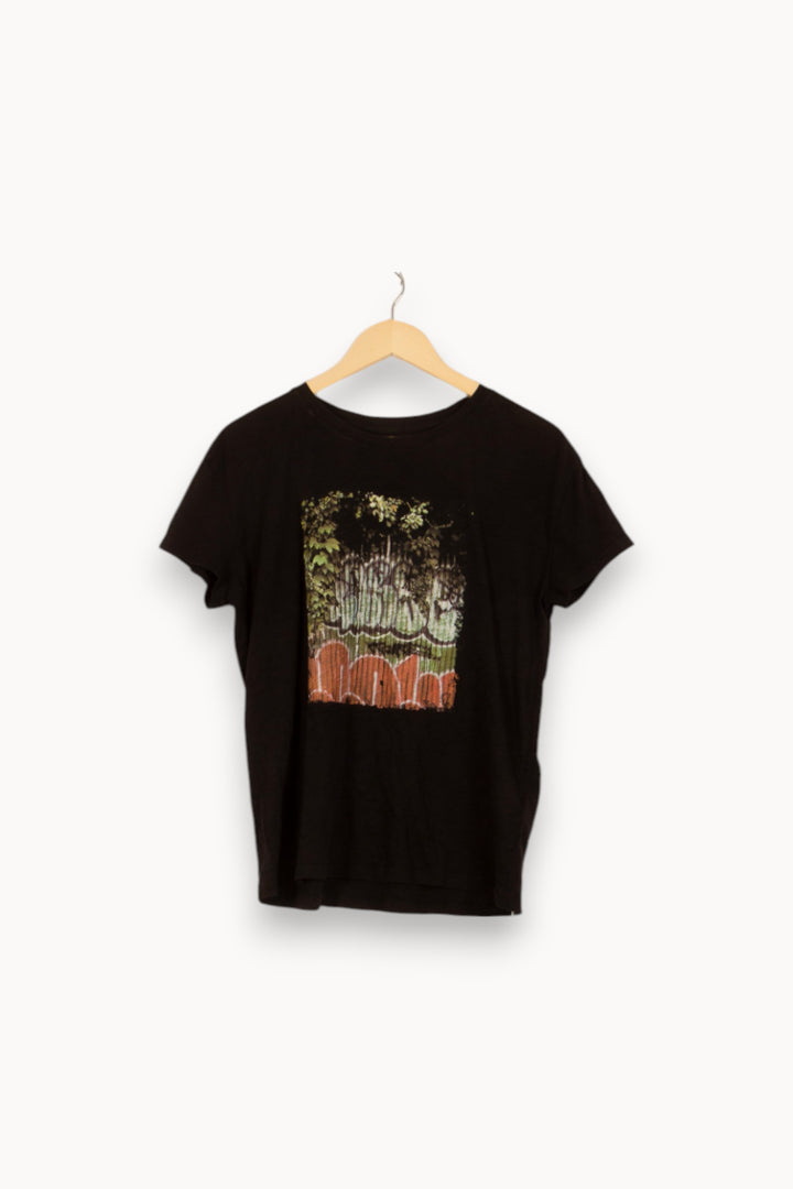 Tee-shirt Noir - Taille S/36 de la marque ba&sh | PARAD53037 - Vendu par Paradigme - Image 5