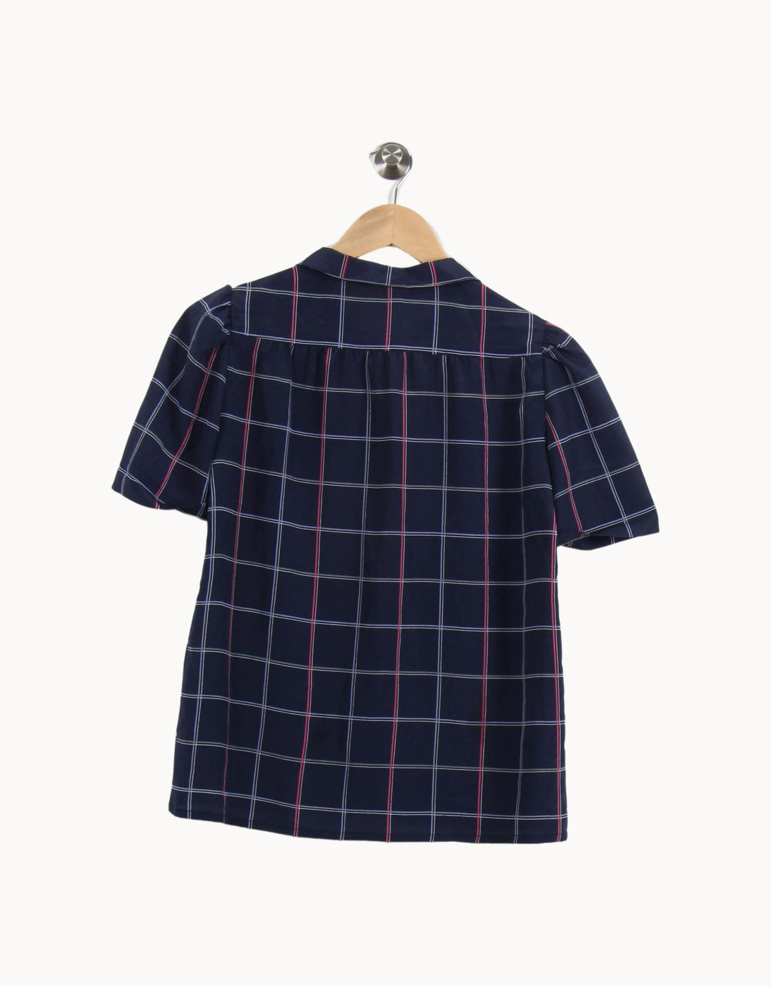 Chemise Bleu Marine et Blanc - Taille M/38 de la marque Maison 123 | PARAD53046 - Vendu par Paradigme - Image 4