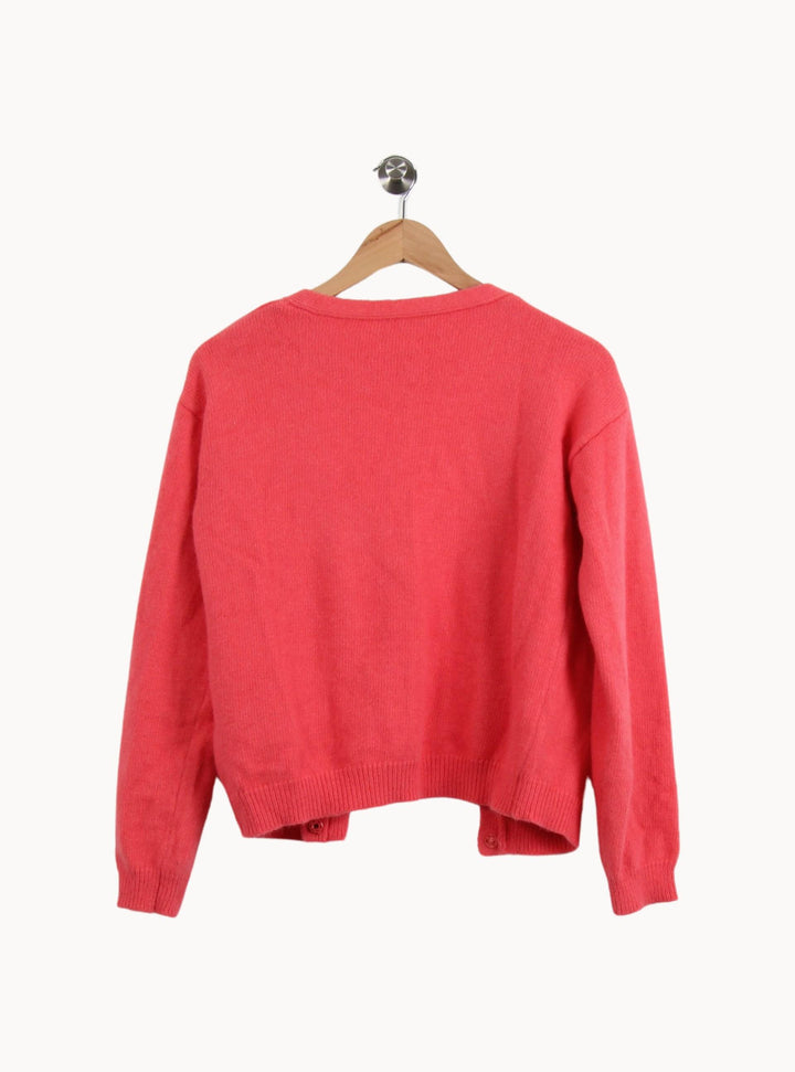 Cardigan Orange - Taille L/40 de la marque IKKS | PARAD53047 - Vendu par Paradigme - Image 4