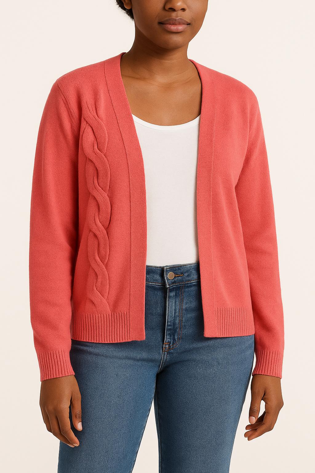 Cardigan Orange - Taille L/40 de la marque IKKS | PARAD53047 - Vendu par Paradigme - Image 1