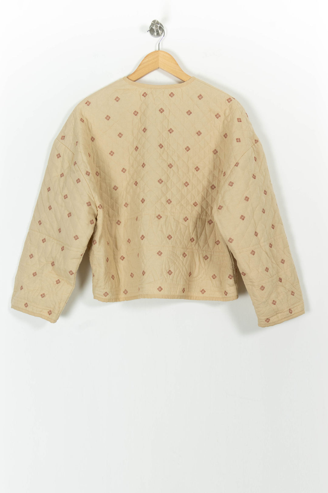 Veste Matelassée Beige - Taille S/36 de la marque Vanessa Bruno | PARAD53052 - Vendu par Paradigme - Image 4
