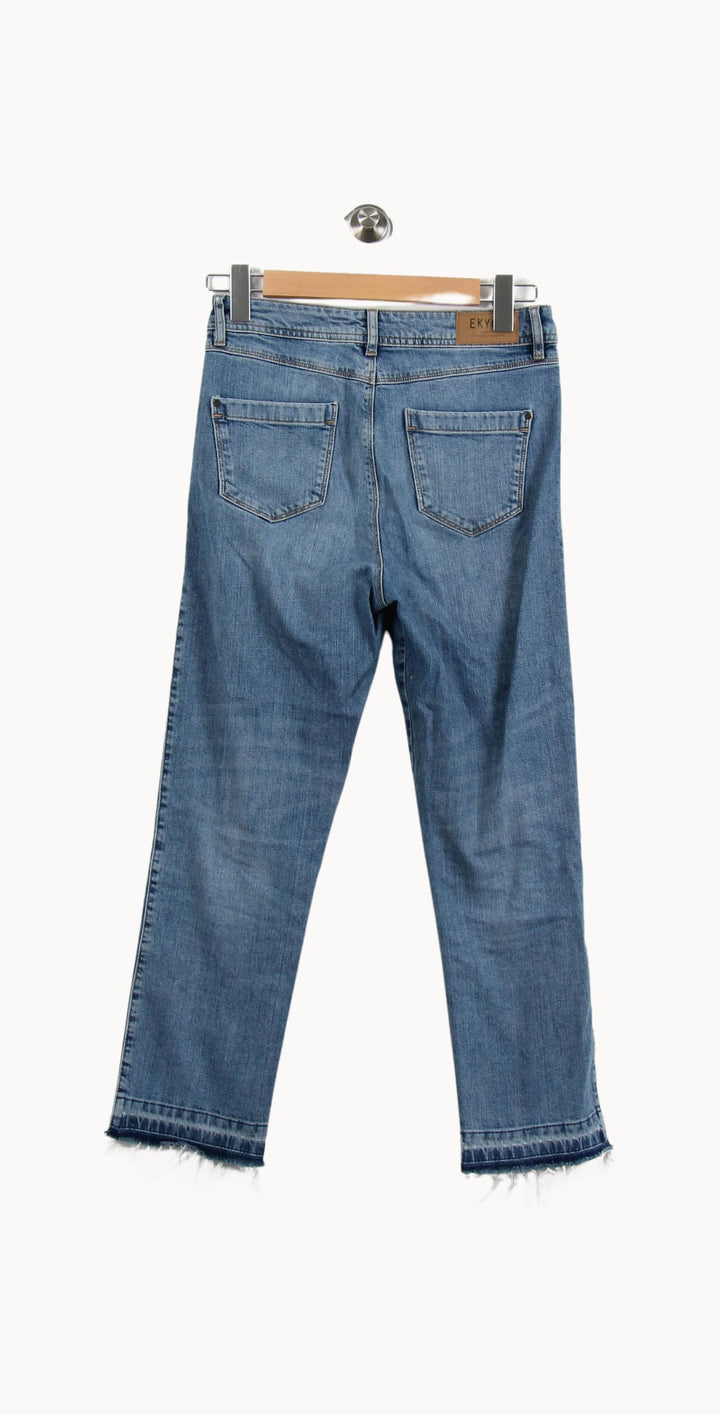 Jean Droit Bleu - Taille S/36 de la marque Ekyog | PARAD53055 - Vendu par Paradigme - Image 4