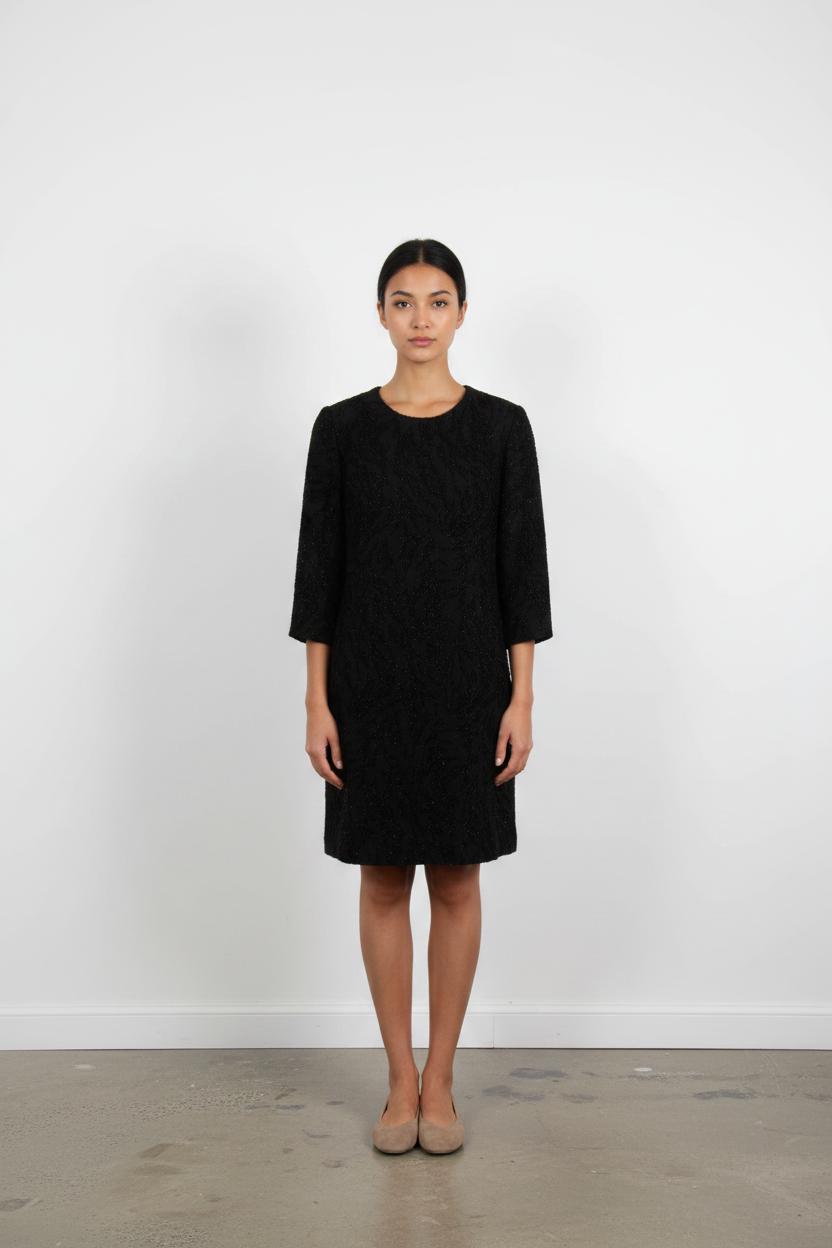 Robe Droite Noire - Taille S/36