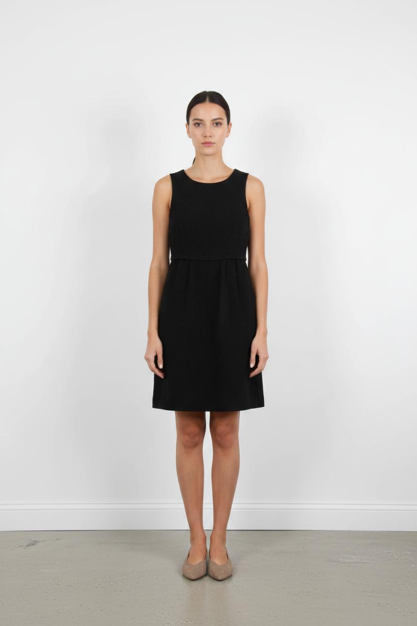Robe Sans Manches Noire - Taille S/36
