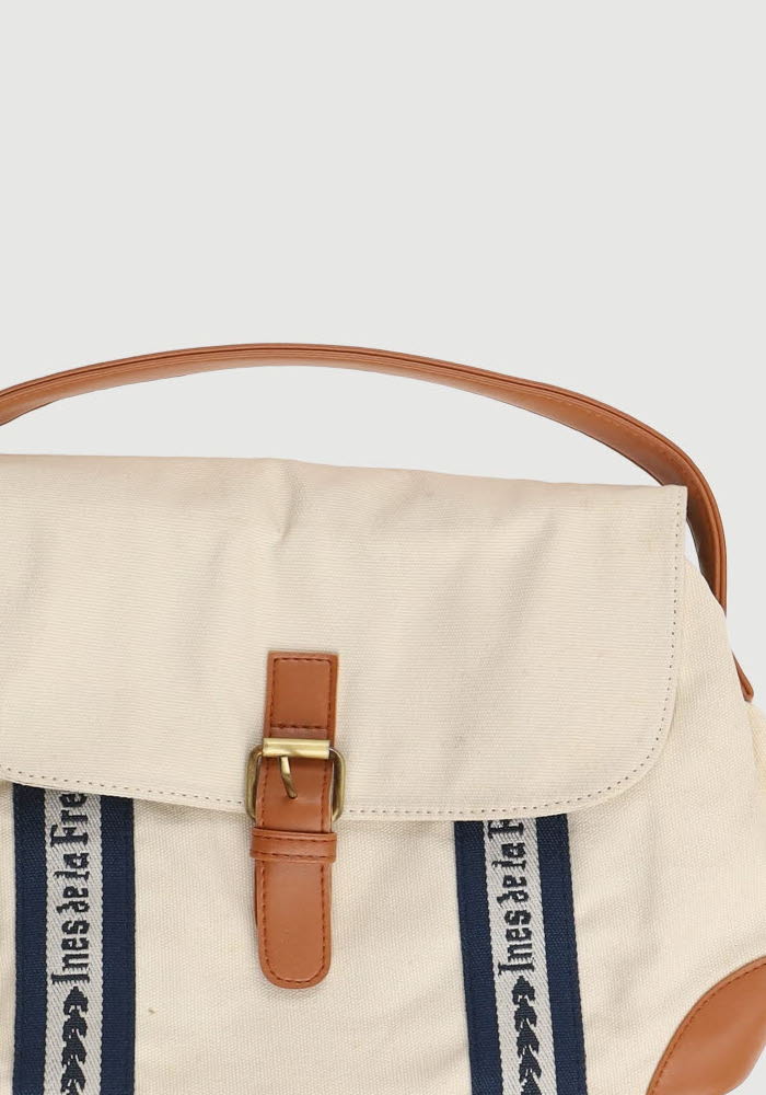 Sac Blanc et Bleu - Taille T.U. de la marque Ines de la Fressange Paris | PARAD53102 - Vendu par Paradigme - Image 3