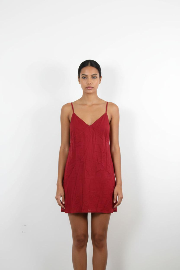 Robe Débardeur Bordeaux - Taille S/36