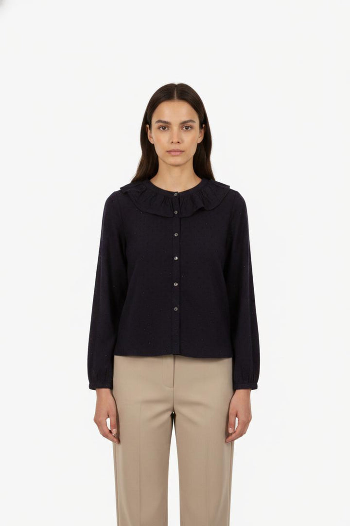 Blouse Bleue - Taille S/36