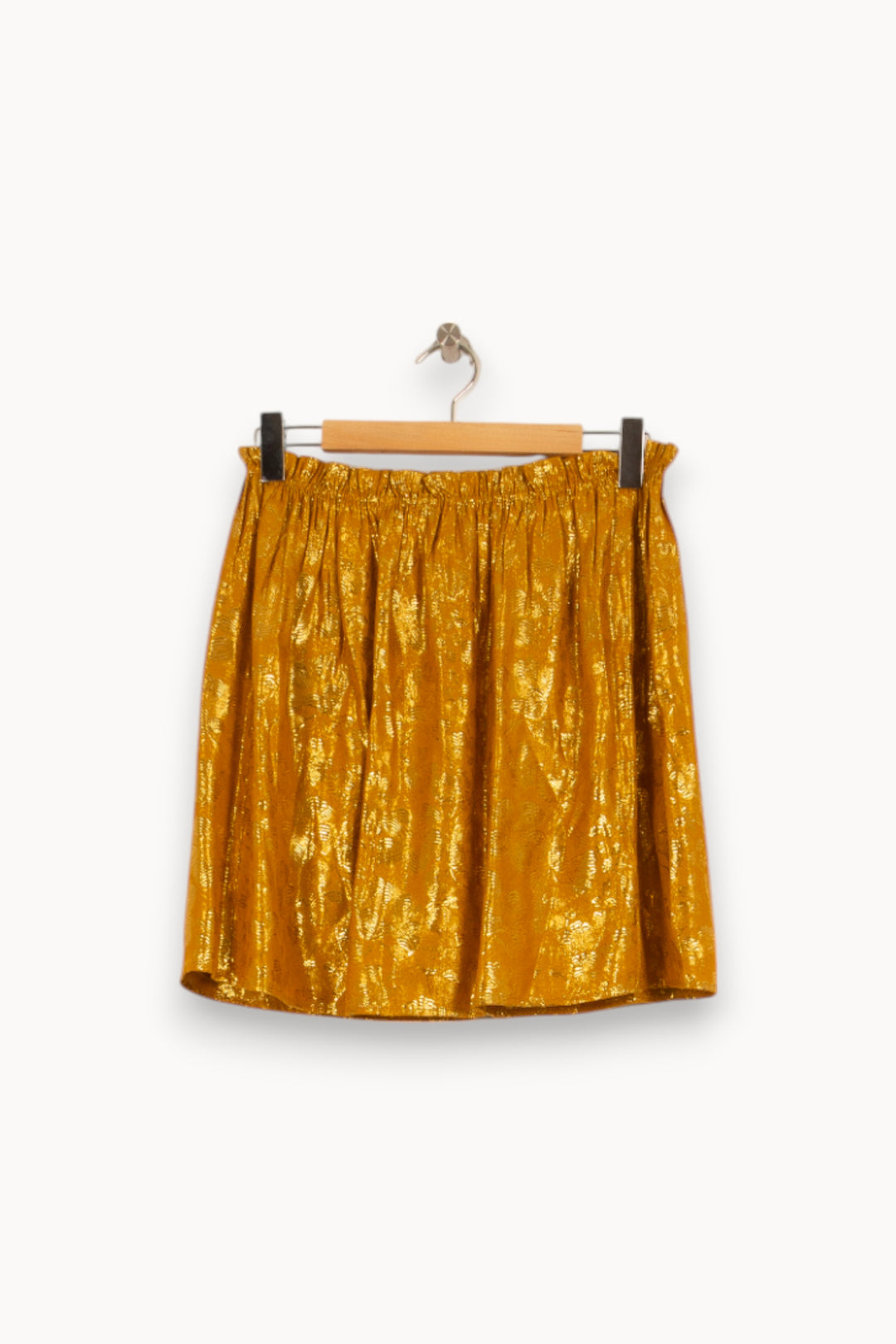 Jupe Courte Or - Taille L/40 de la marque Des petits hauts | PARAD53119 - Vendu par Paradigme - Image 2