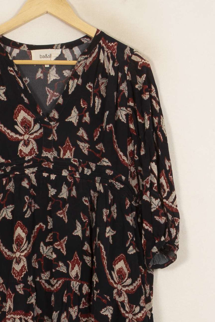 Robe Courte Noire et Rouge - Taille S/36 de la marque ba&sh | PARAD53126 - Vendu par Paradigme - Image 3