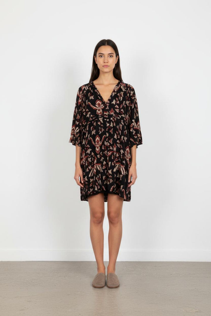 Robe Courte Noire et Rouge - Taille S/36