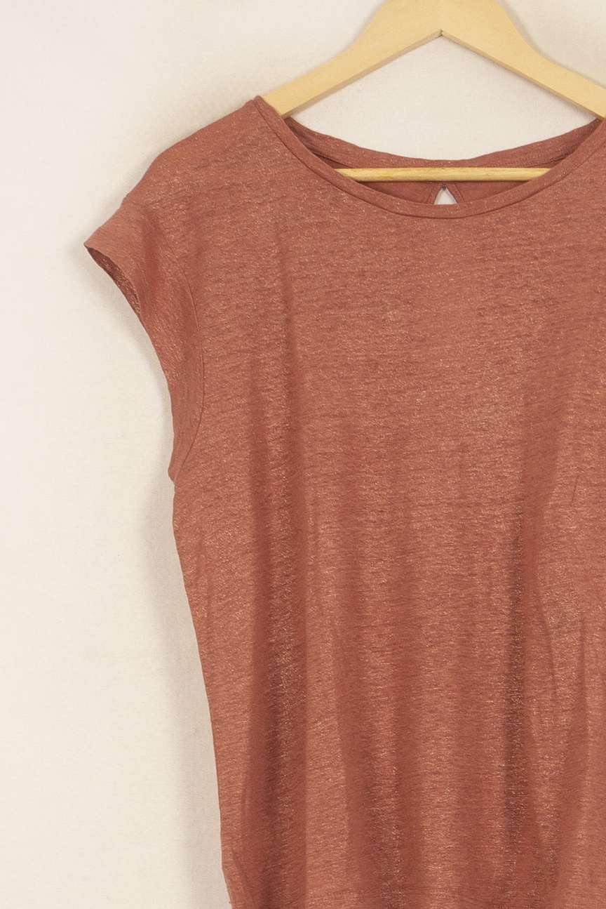 Tee-shirt Rose - Taille S/36 de la marque IKKS | PARAD53128 - Vendu par Paradigme - Image 3
