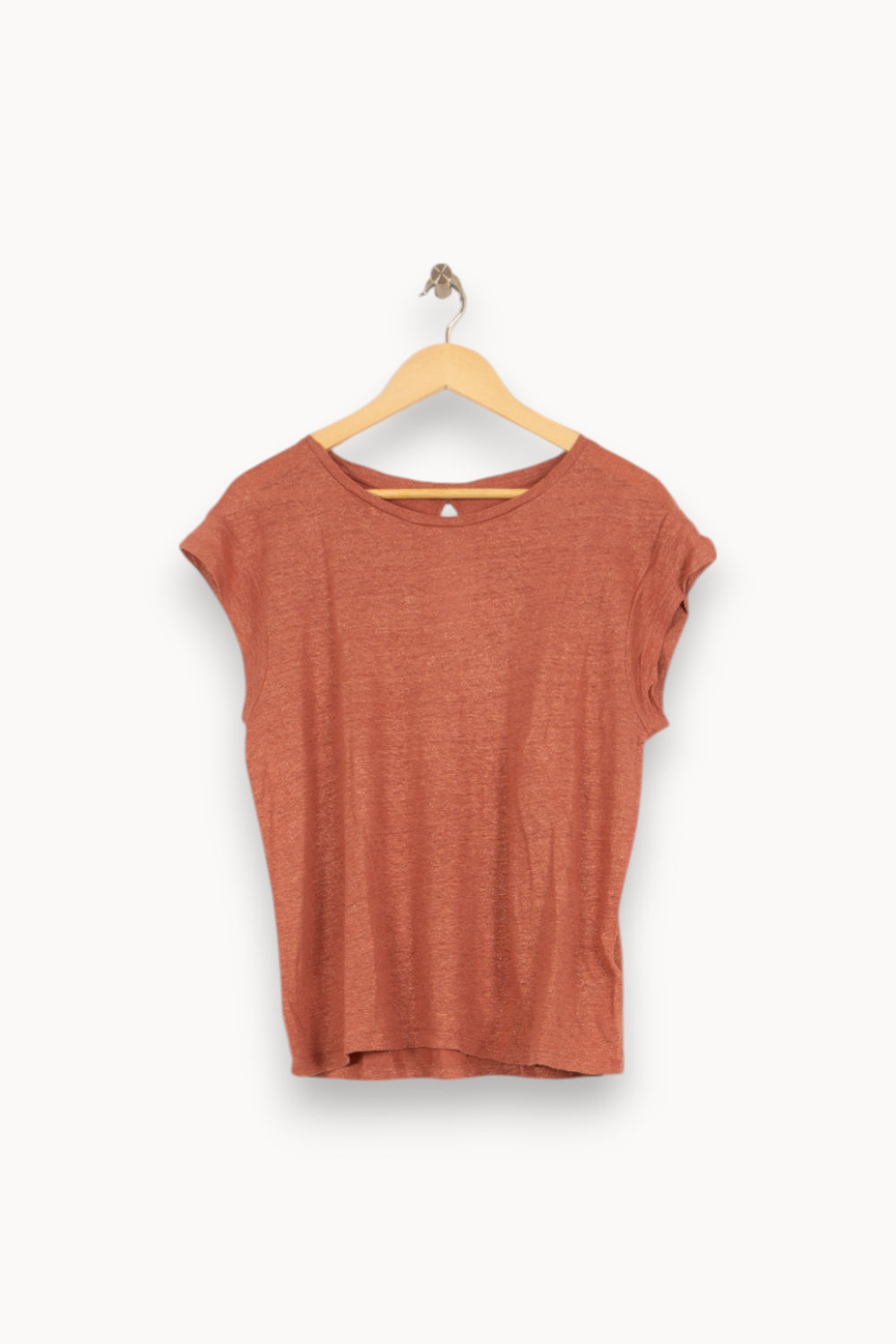 Tee-shirt Rose - Taille S/36 de la marque IKKS | PARAD53128 - Vendu par Paradigme - Image 2