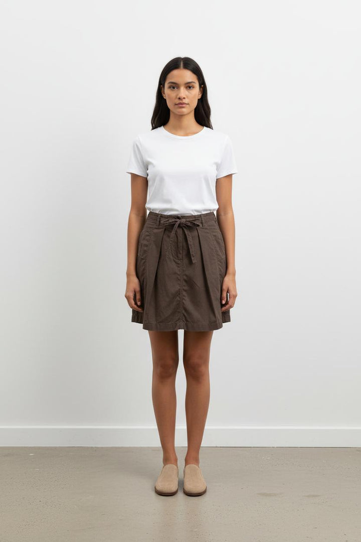 Jupe Courte Marron - Taille M/38