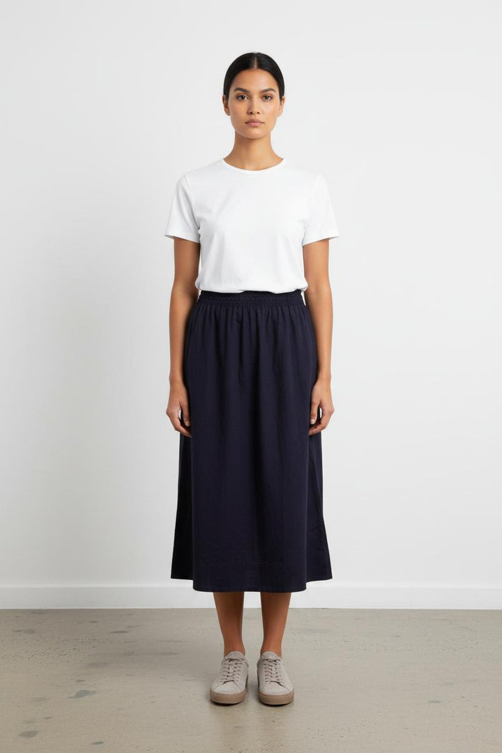 Jupe Midi Bleue - Taille M/38