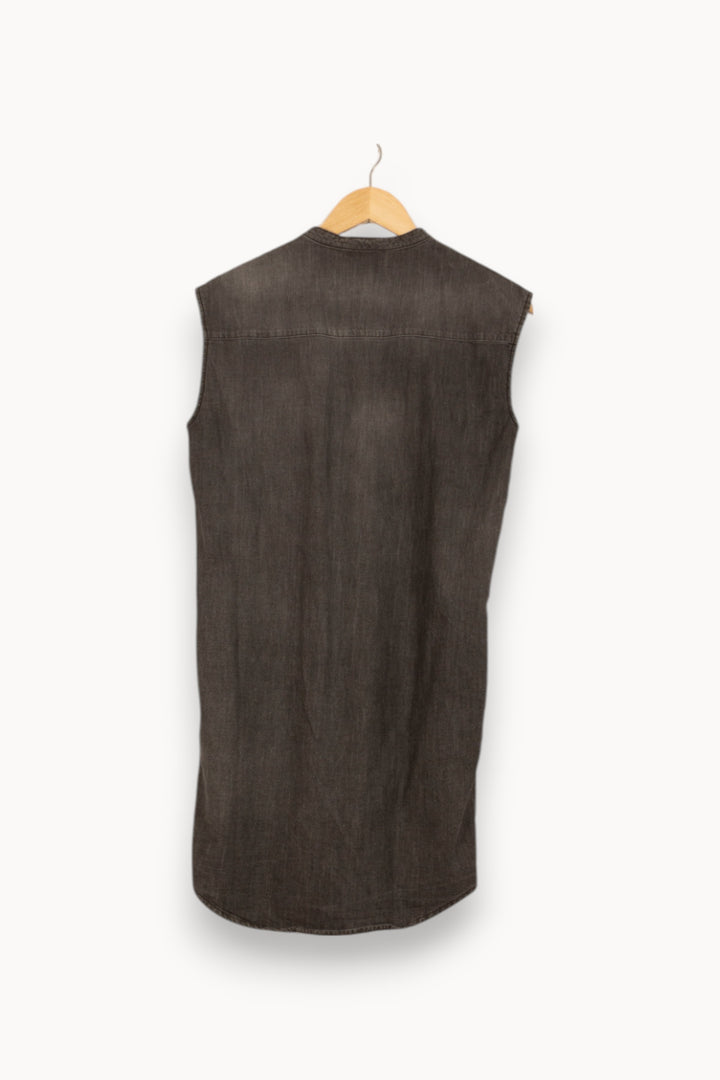 Robe Chemise Grise - Taille XS/34 de la marque The Kooples | PARAD53134 - Vendu par Paradigme - Image 4