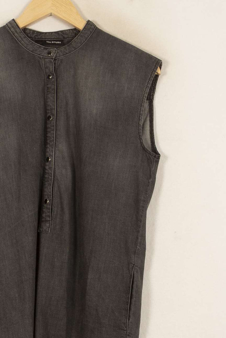 Robe Chemise Grise - Taille XS/34 de la marque The Kooples | PARAD53134 - Vendu par Paradigme - Image 3