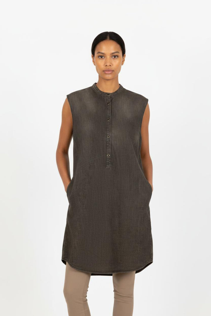 Robe Chemise Grise - Taille XS/34