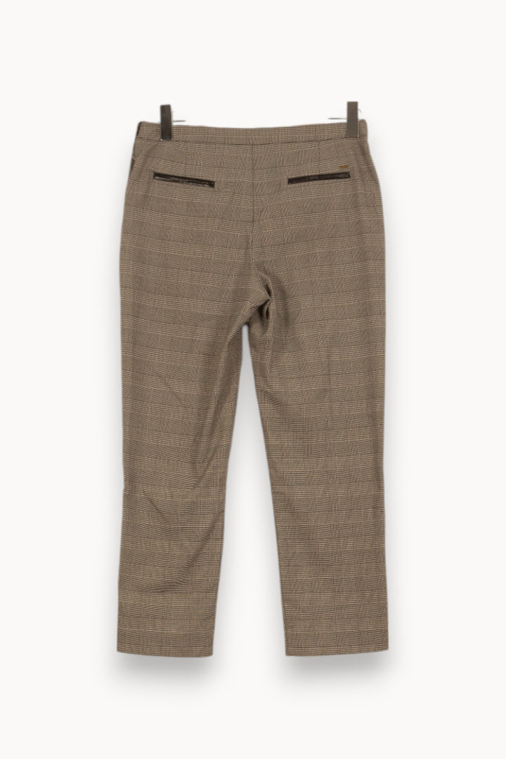 Pantalon Carreaux Gris - Taille M/38 de la marque IKKS | PARAD53135 - Vendu par Paradigme - Image 4